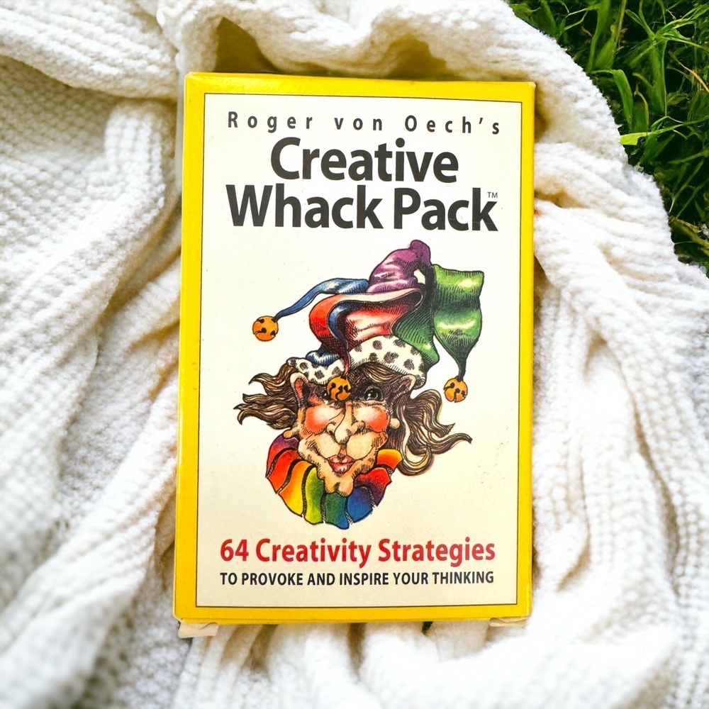Unlock Your Creativity! Roger von Oech Creative Whack Pack® Deck - Unused!